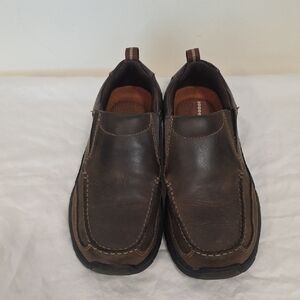 Skechers Men's Dark Brown Slip-On Loafers